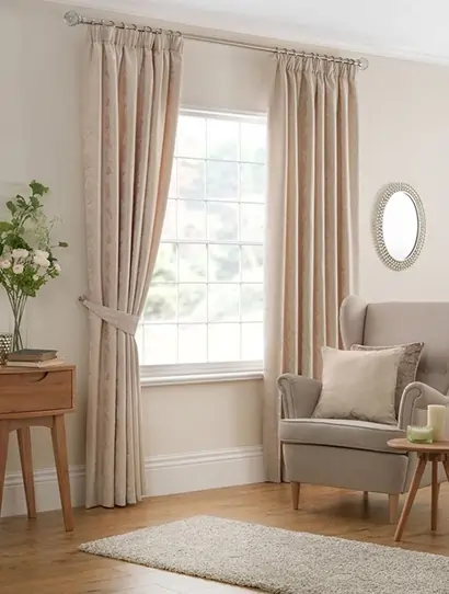 Living room curtain services in Dubai