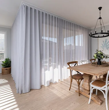 Wave curtain in dubai